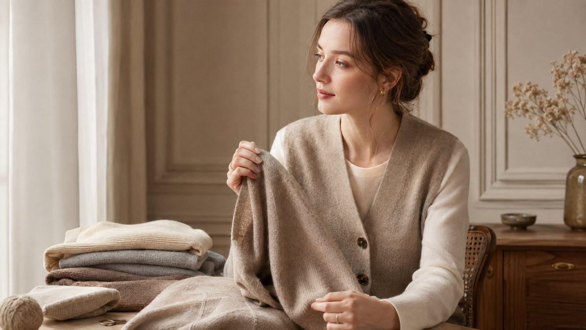 How to Tell If Cashmere Is Good Quality | The Cashmere Studio