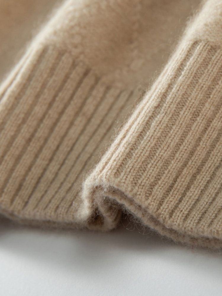 Nathaniel - Diamond Knit Cashmere Sweater | The Cashmere Studio