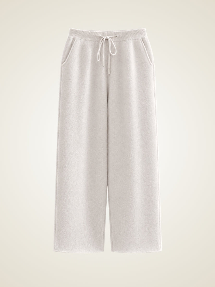 Aurian — Wide-Leg Cashmere Pants