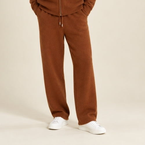 Aurian — Wide-Leg Cashmere Pants | The Cashmere Studio