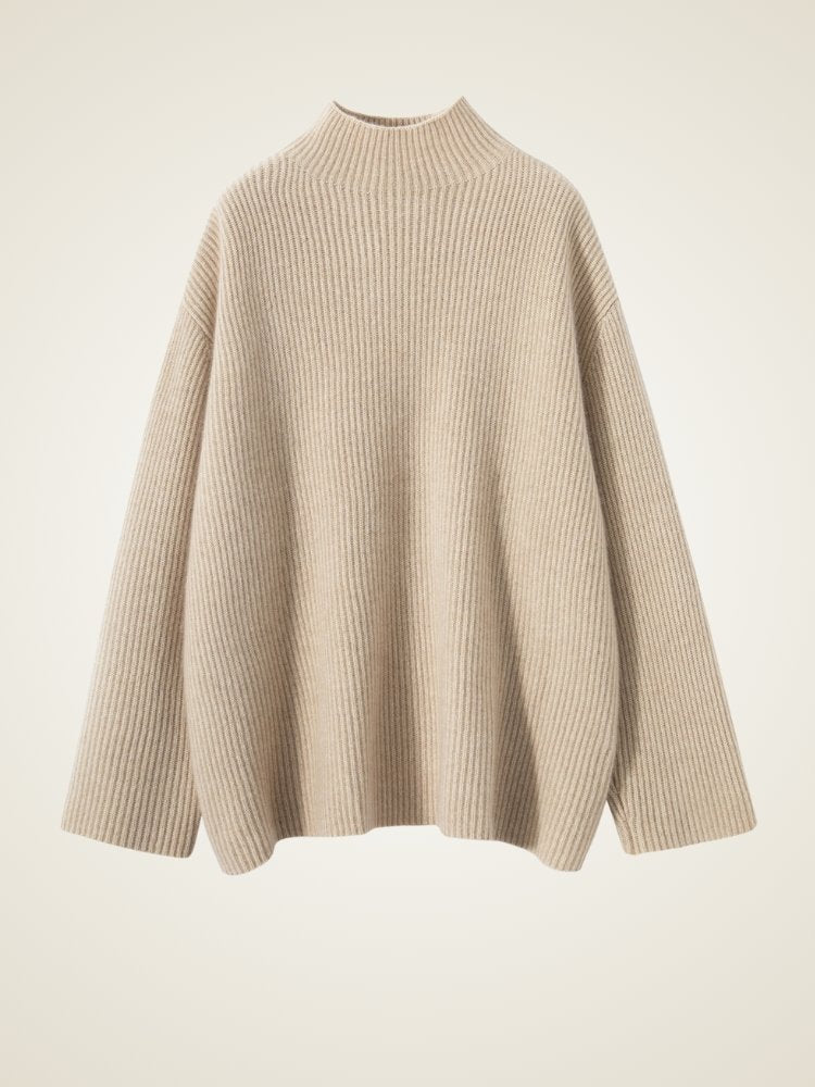 Aylenis - Ribbed Cashmere Sweater | The Cashmere Studio