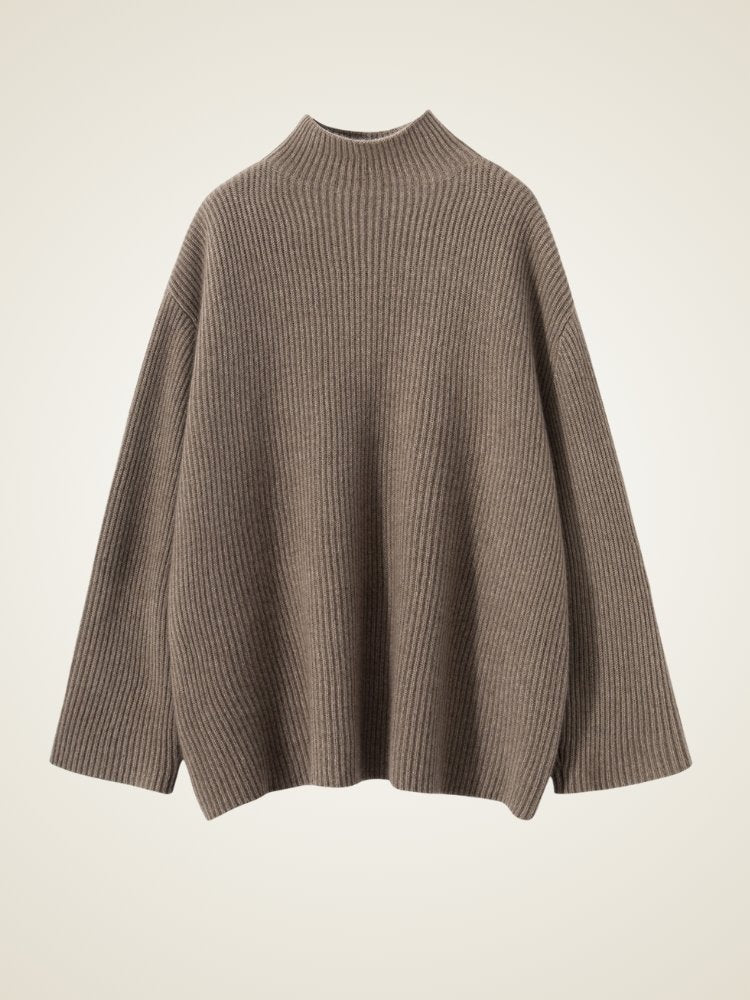 Aylenis - Ribbed Cashmere Sweater | The Cashmere Studio