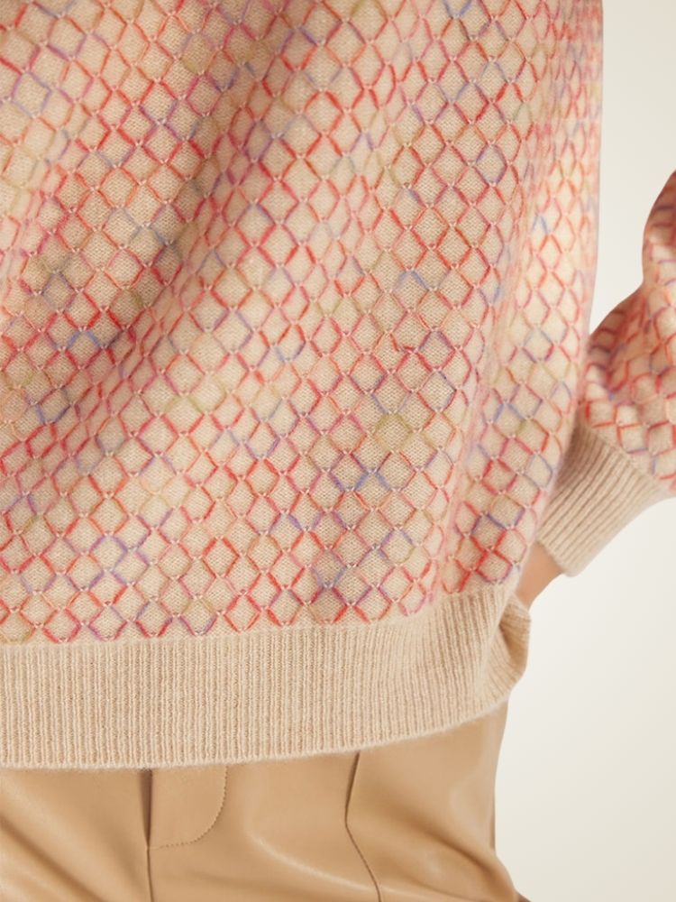 Geneira - Multicolor Cashmere Sweater | The Cashmere Studio