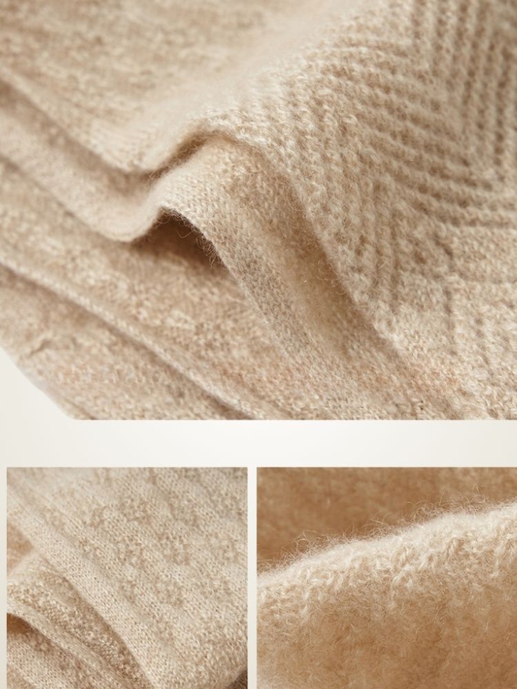 Bryna - Woven Cashmere Scarf