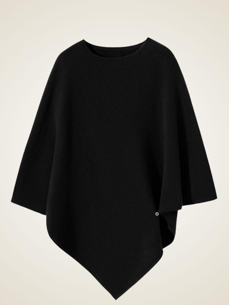 Lysanne - Classic Cashmere Poncho