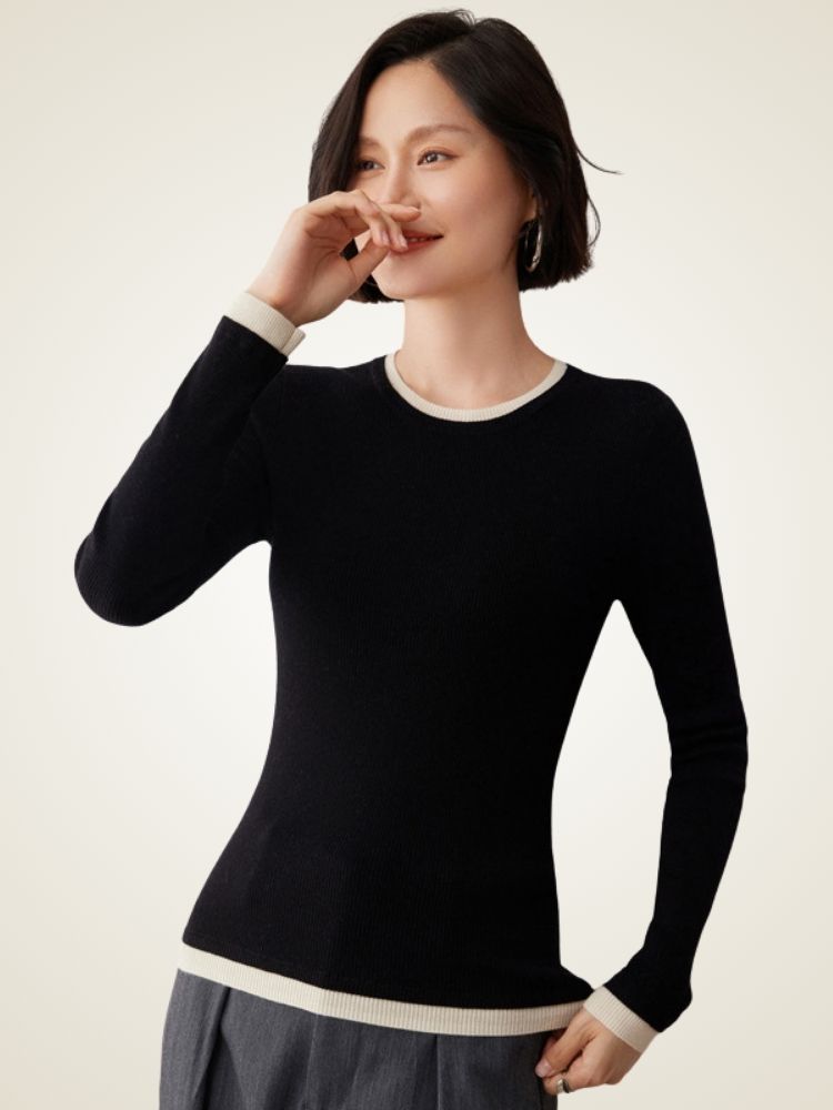Zerellis - Ribbed Cashmere Sweater