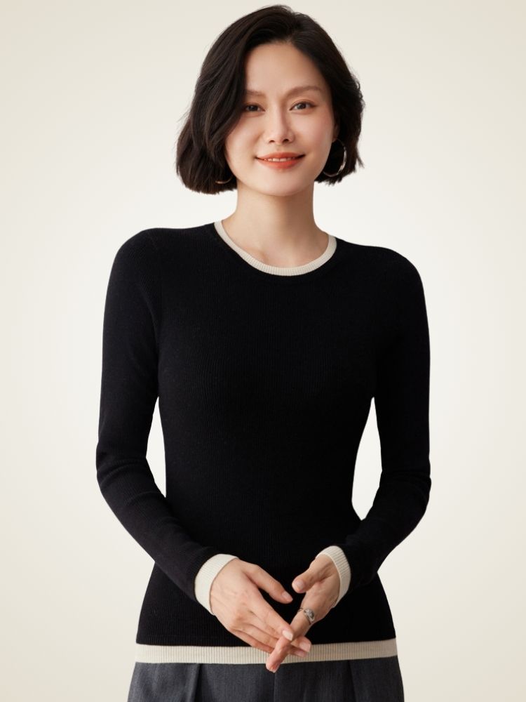 Zerellis - Ribbed Cashmere Sweater