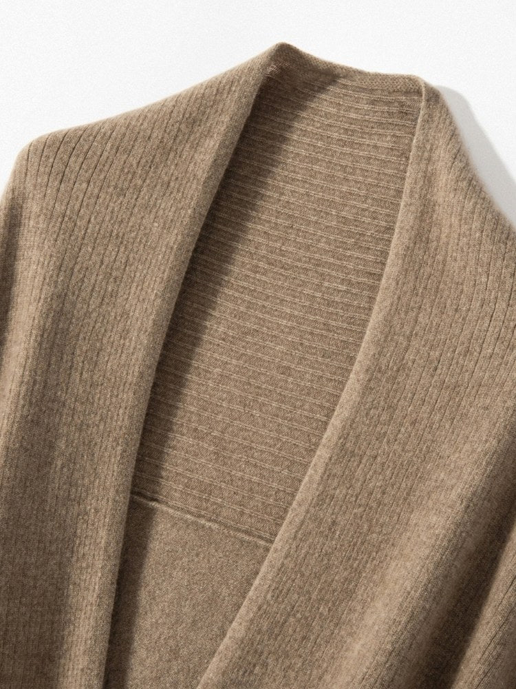 Caenora - Ribbed Cashmere Wrap | The Cashmere Studio