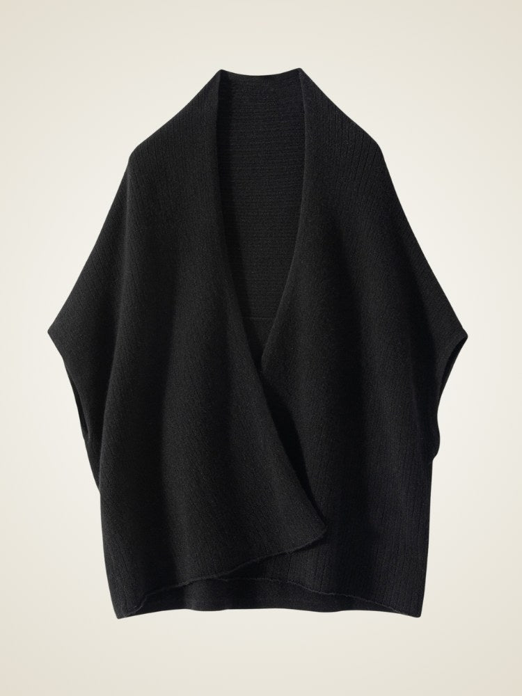 Caenora - Ribbed Cashmere Wrap | The Cashmere Studio
