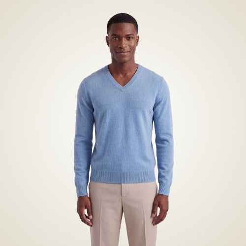 Dean - V-Neck Cashmere Sweater | The Cashmere Studio