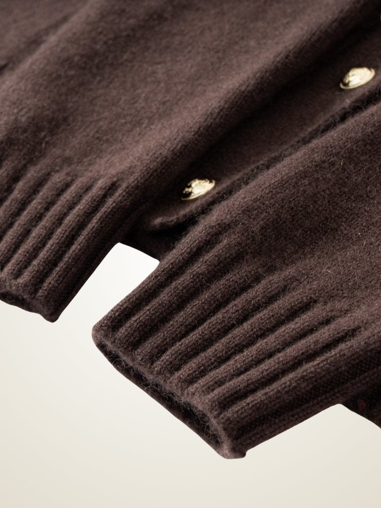 Driselle - Cable-Knit Cashmere Cardigan | The Cashmere Studio
