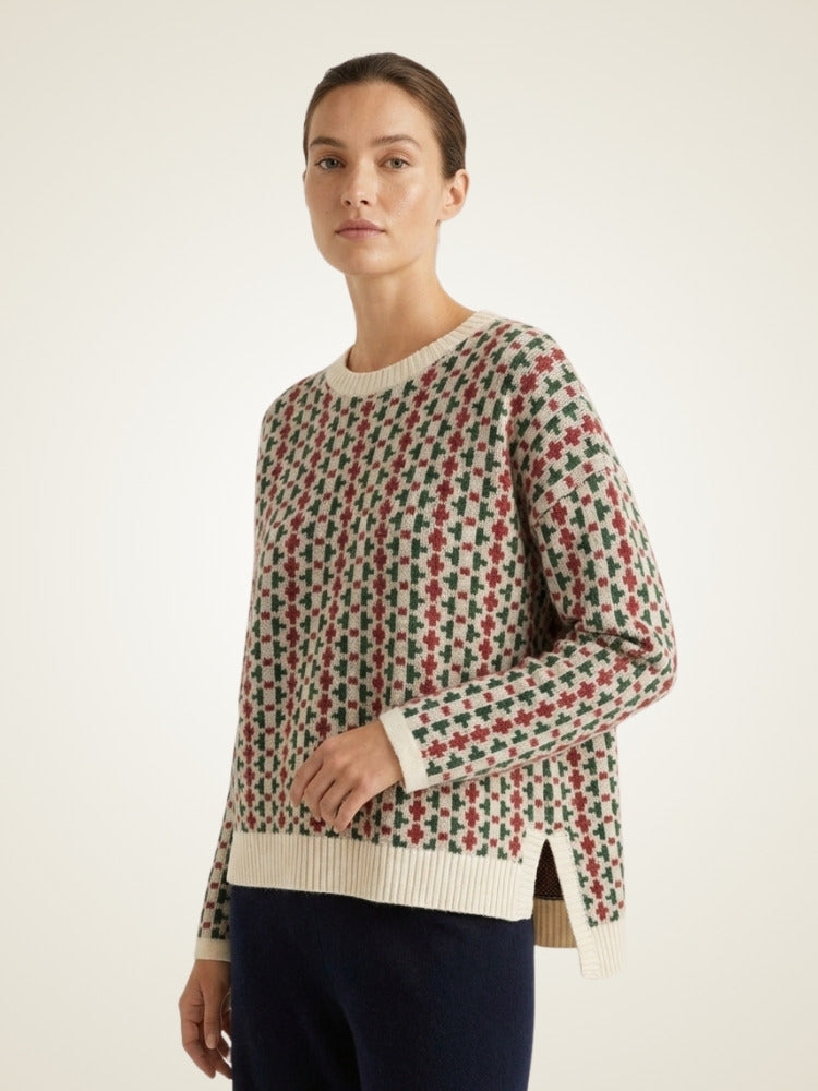 Amelia - Crewneck Cashmere Sweater | The Cashmere Studio