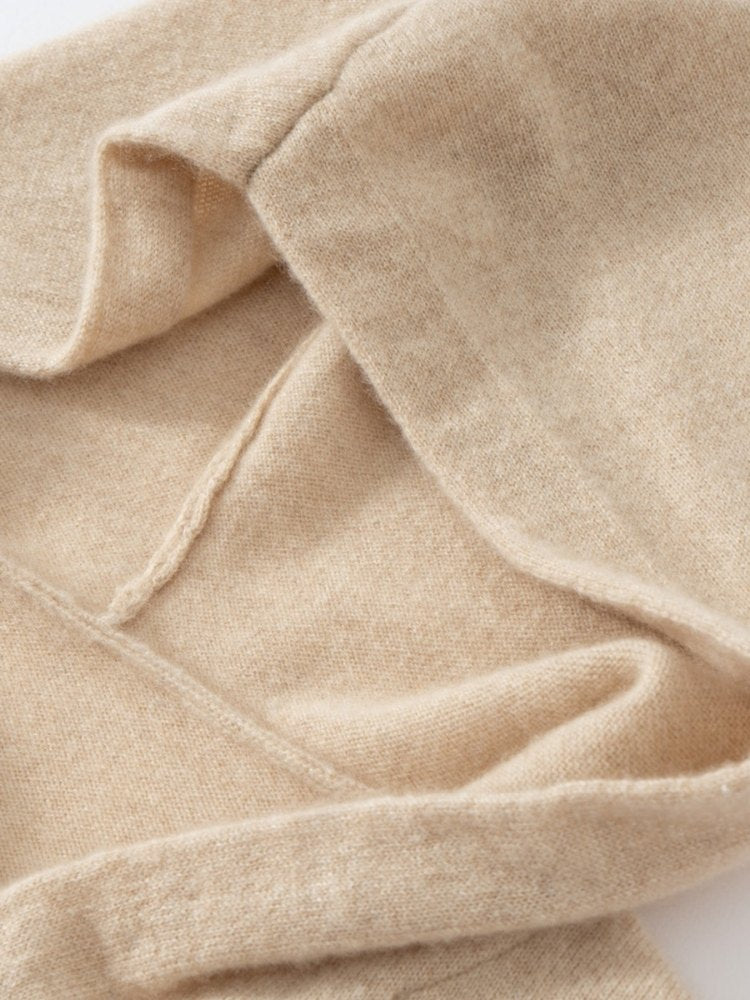 Oserine - Hooded Cashmere Dress | The Cashmere Studio