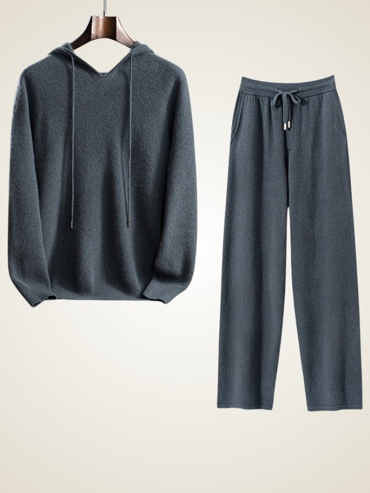 Rowan - Cashmere Hoodie and Jogger Set | The Cashmere Studio