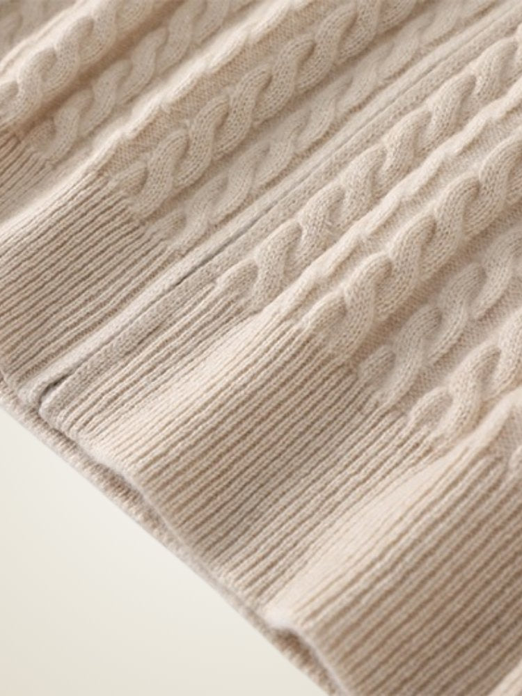 Kaelira - Zip Cashmere Cardigan | The Cashmere Studio