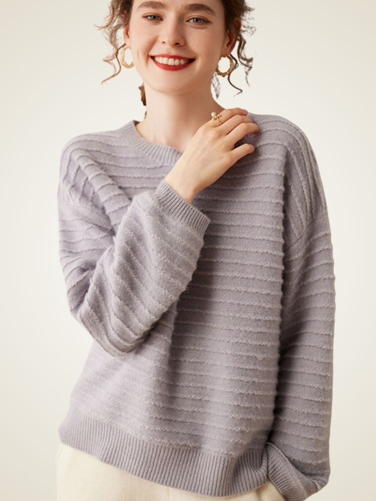 Lirabelle - Striped Cashmere Jumper