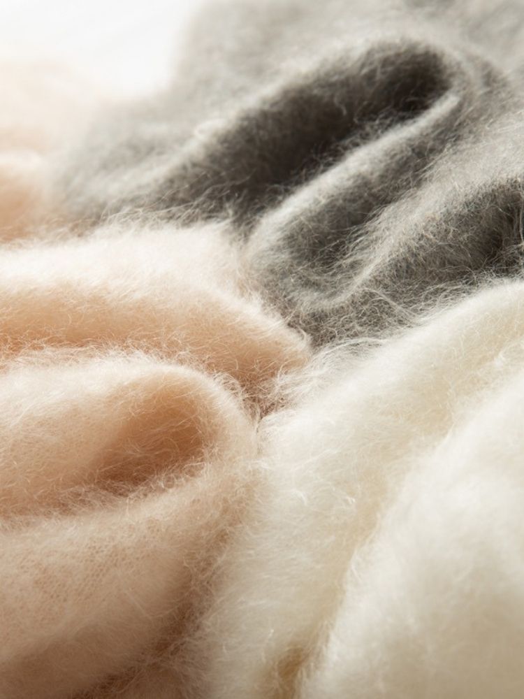 Zilia - Gray Long Cashmere Cardigan | The Cashmere Studio