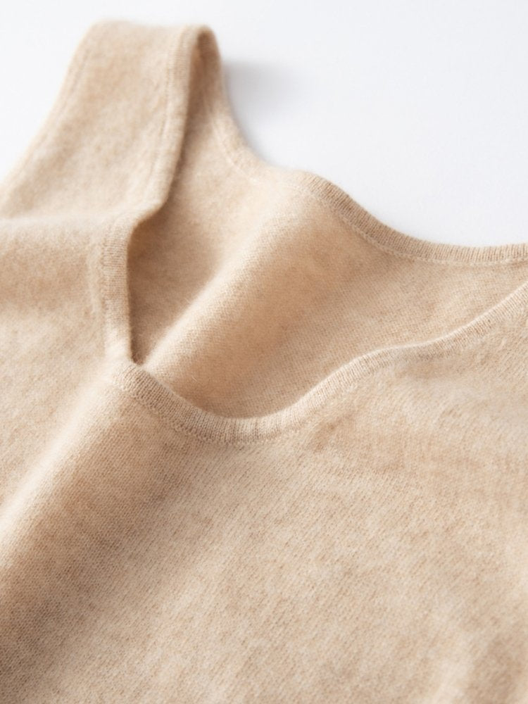 Indalya - Sleeveless Cashmere Dress | The Cashmere Studio