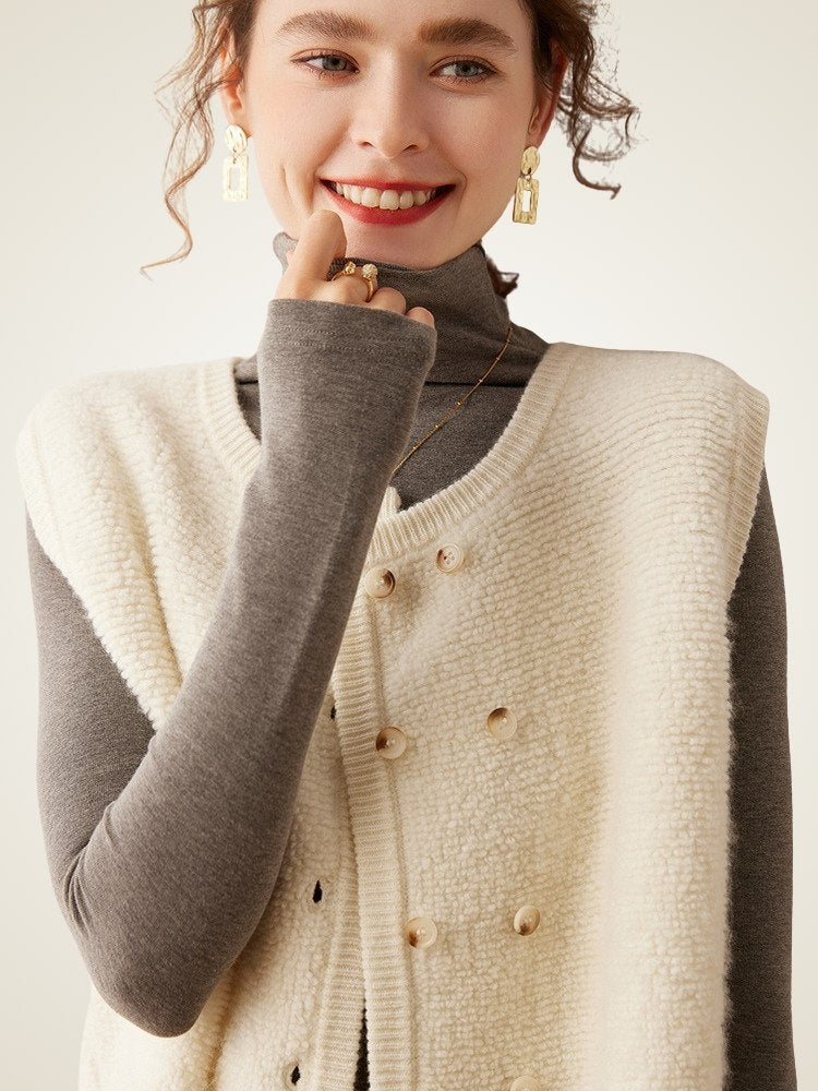 Kelyndra - Cashmere Vest | The Cashmere Studio