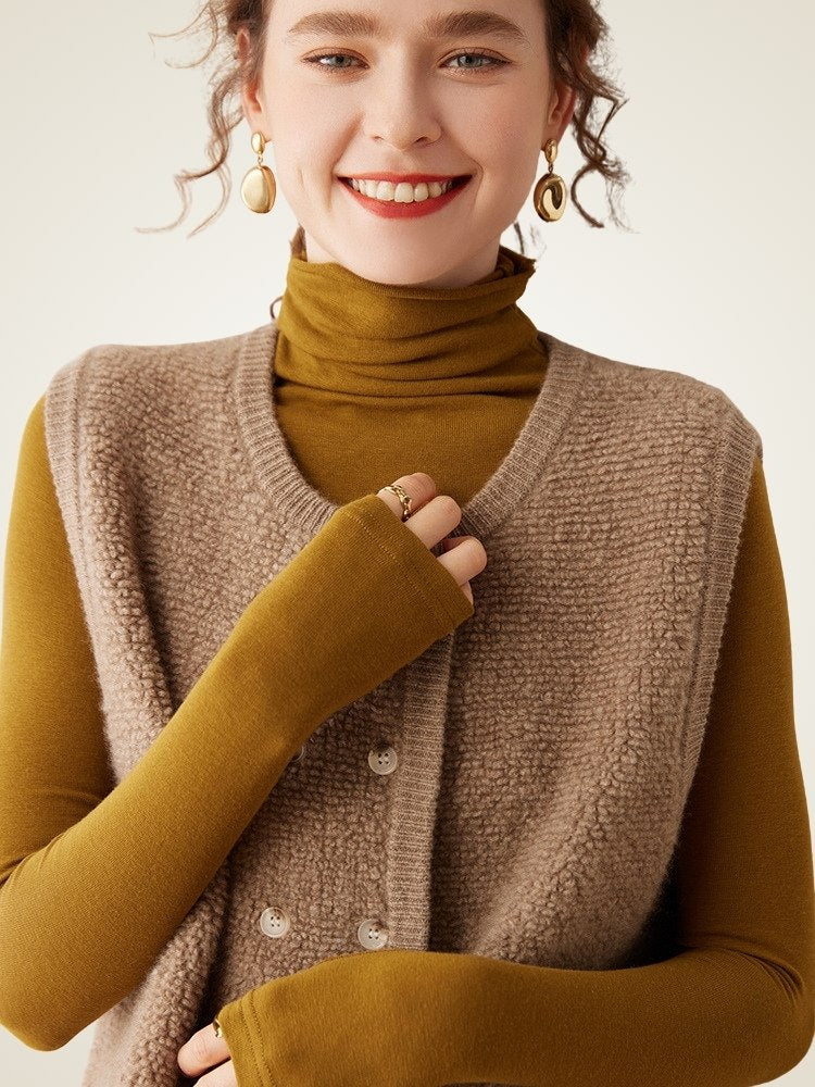 Kelyndra - Cashmere Vest | The Cashmere Studio