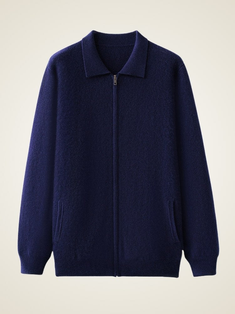 Elias - Shawl Collar Cashmere Cardigan | The Cashmere Studio