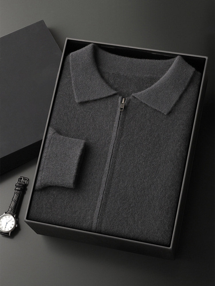 Elias - Shawl Collar Cashmere Cardigan | The Cashmere Studio