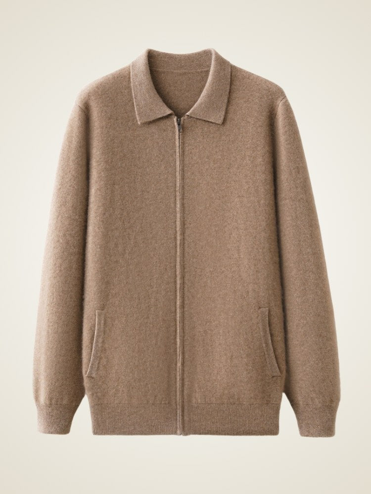 Elias - Shawl Collar Cashmere Cardigan | The Cashmere Studio