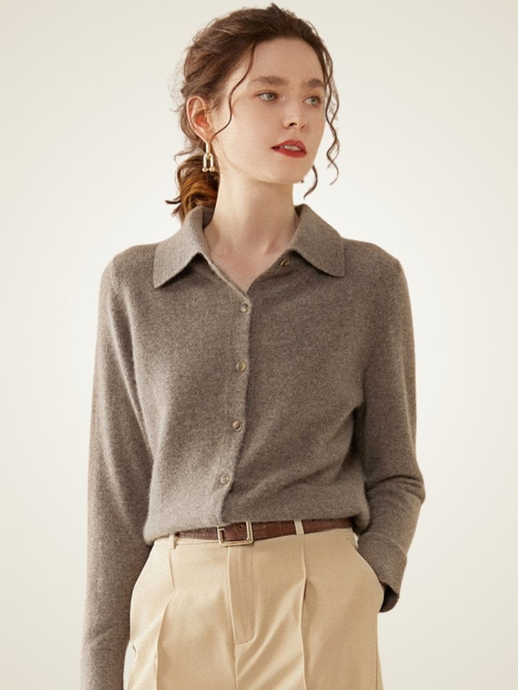 Talyssa - Cashmere Shirt | The Cashmere Studio