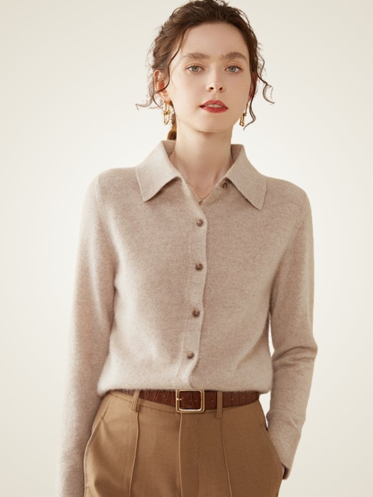 Talyssa - Cashmere Shirt | The Cashmere Studio