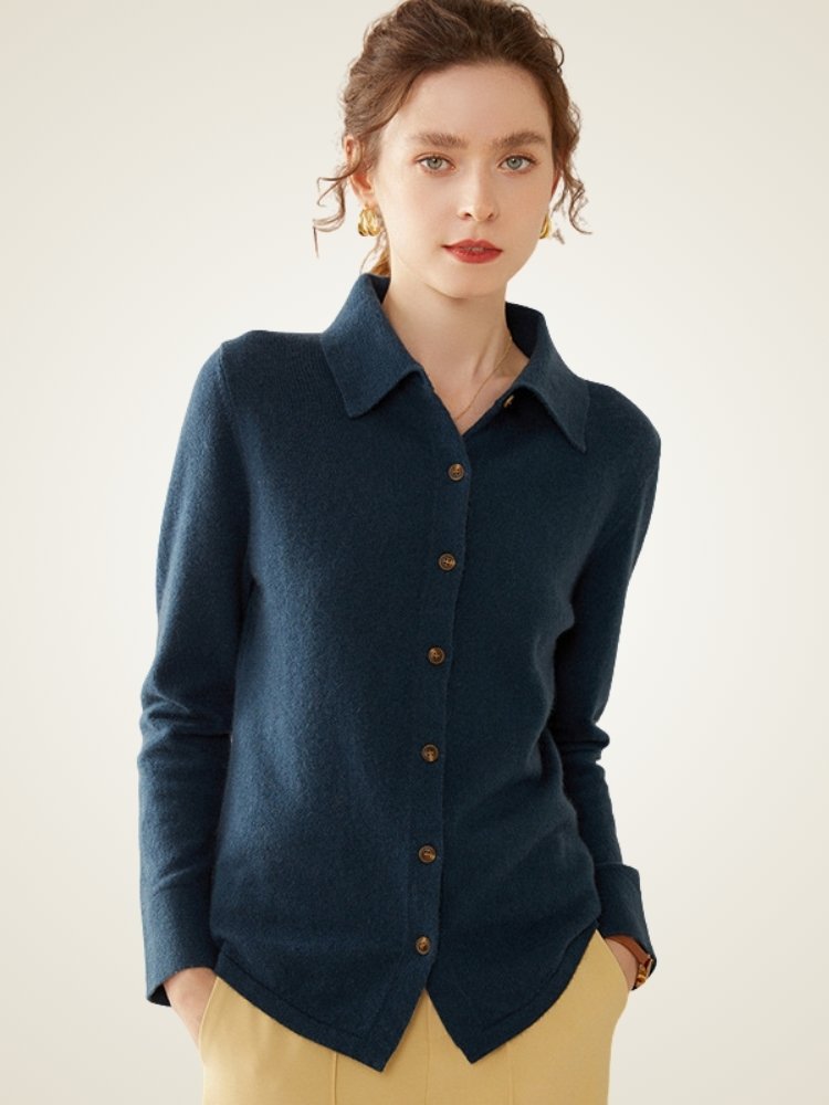 Talyssa - Cashmere Shirt | The Cashmere Studio