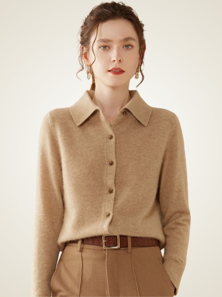 Talyssa - Cashmere Shirt | The Cashmere Studio