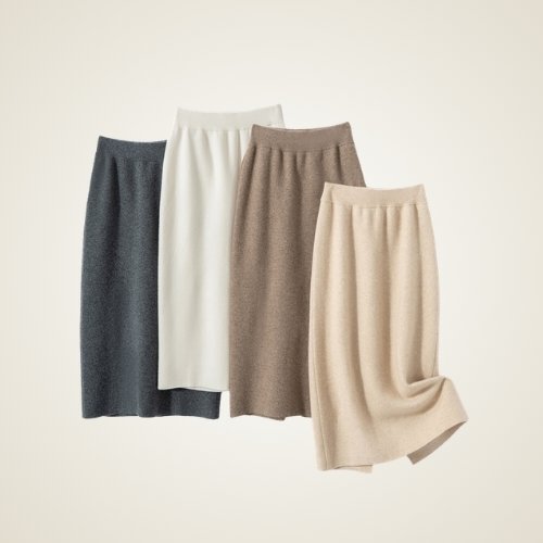 Oravina - Cashmere Skirt | The Cashmere Studio