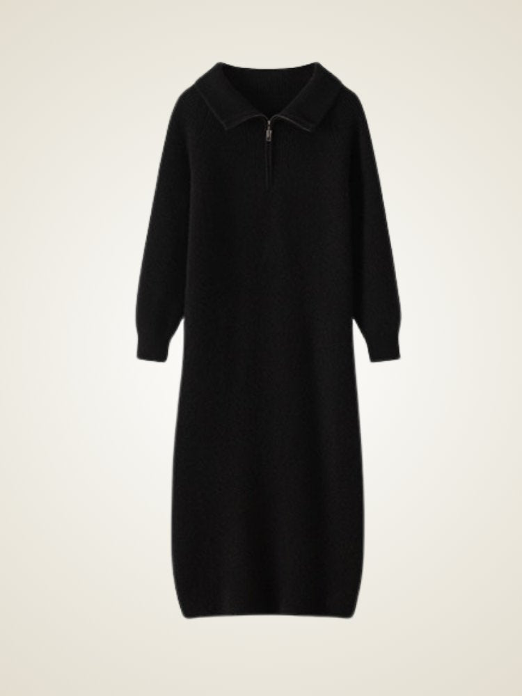 Delisandra - Cashmere Dress Sweater | The Cashmere Studio