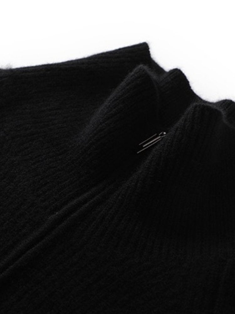 Delisandra - Cashmere Dress Sweater | The Cashmere Studio