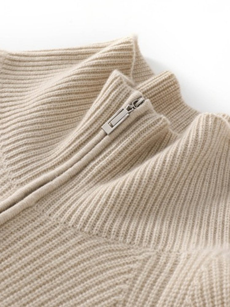 Delisandra - Cashmere Dress Sweater | The Cashmere Studio