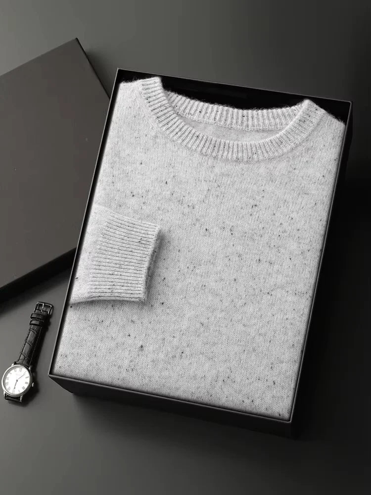 Leo - Crewneck Cashmere Sweater | The Cashmere Studio