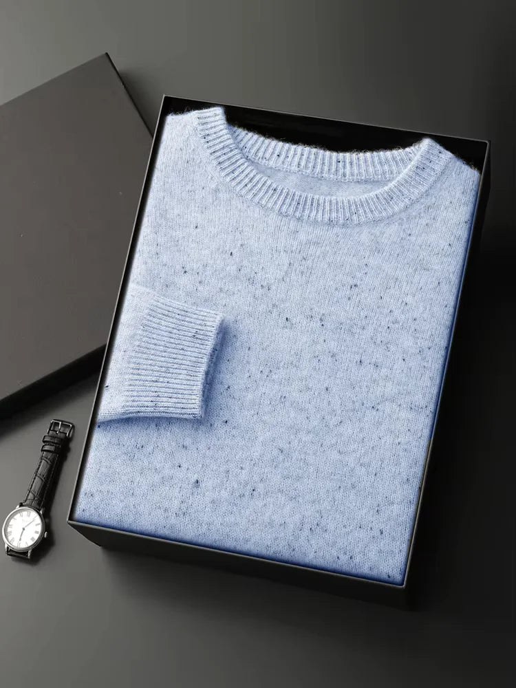 Leo - Crewneck Cashmere Sweater | The Cashmere Studio