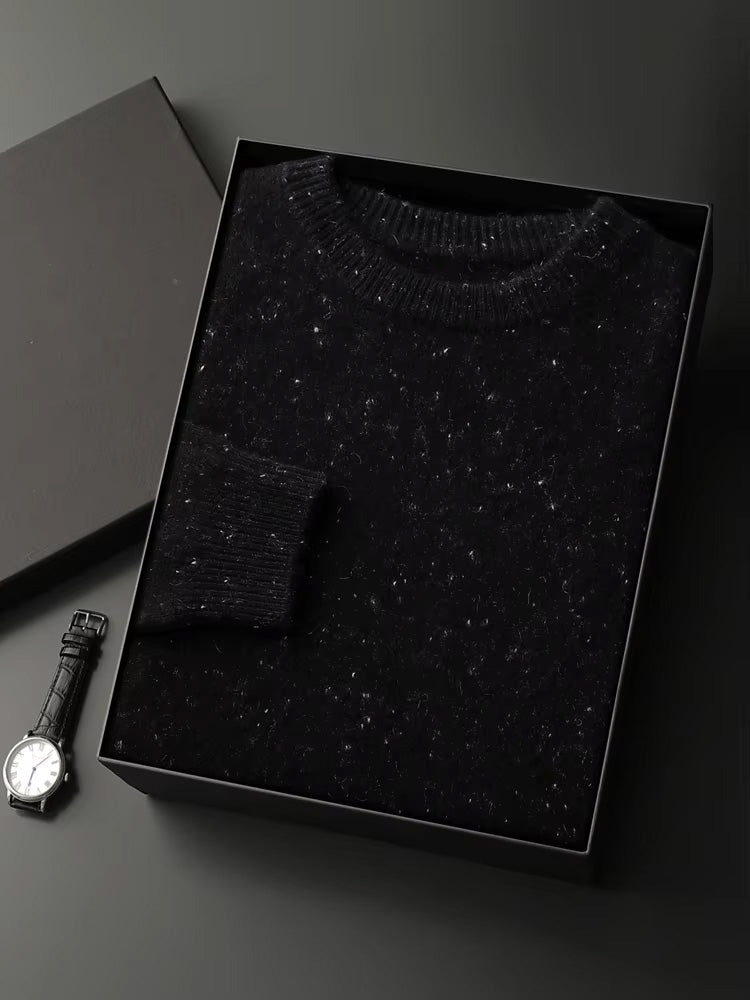 Leo - Crewneck Cashmere Sweater | The Cashmere Studio