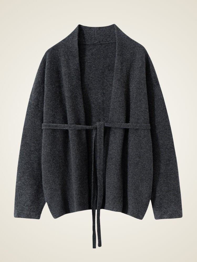 Helindra - Wrap Cashmere Cardigan | The Cashmere Studio