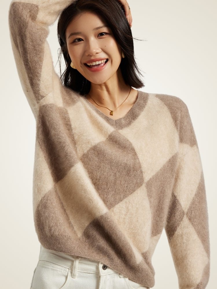 Calyssa - Brushed Cashmere Sweater | The Cashmere Studio