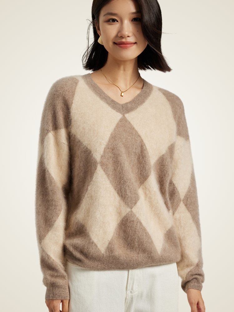 Calyssa - Brushed Cashmere Sweater | The Cashmere Studio