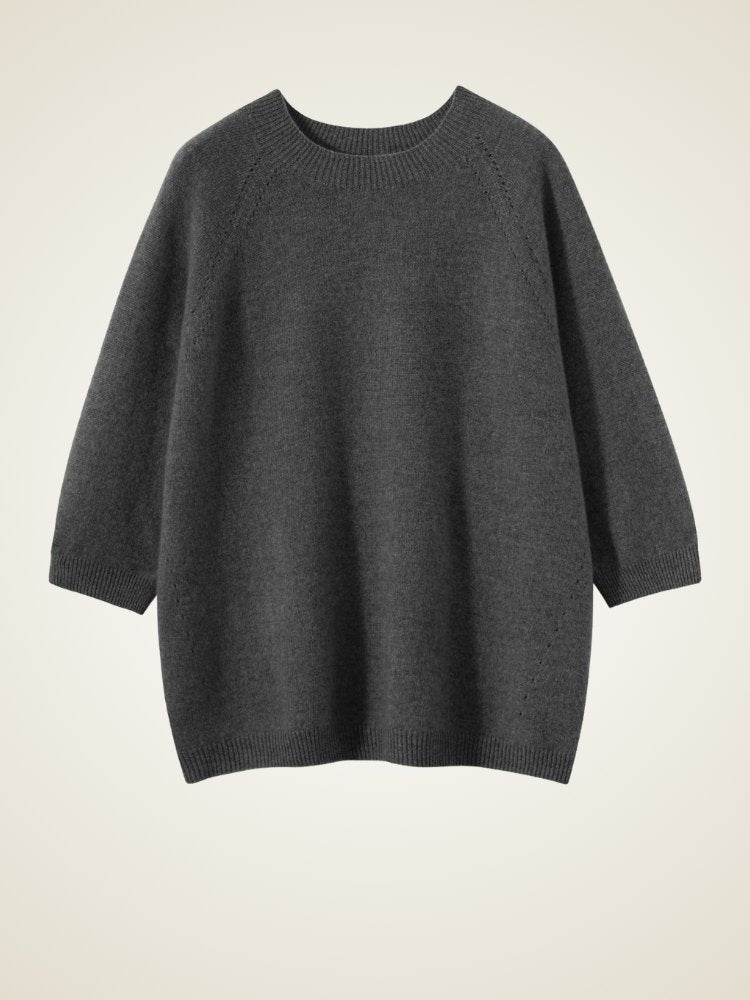 Cirelle - Crew Neck Cashmere Sweater | The Cashmere Studio