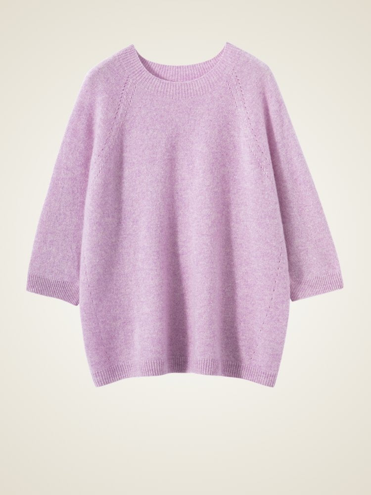 Cirelle - Crew Neck Cashmere Sweater | The Cashmere Studio