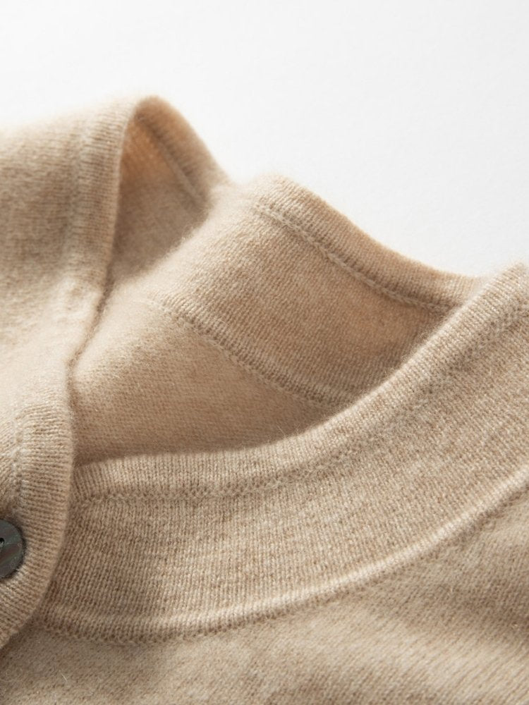 Taisia - Cropped Cashmere Cardigan | The Cashmere Studio