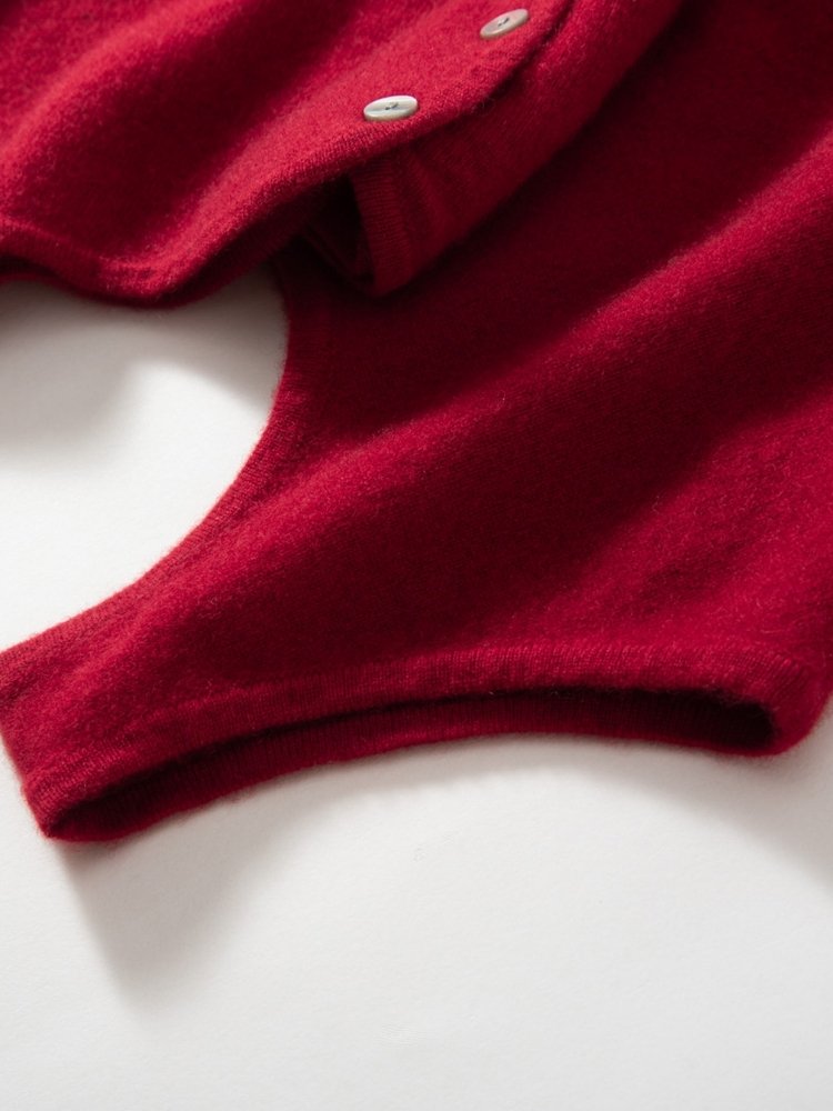 Taisia - Cropped Cashmere Cardigan | The Cashmere Studio