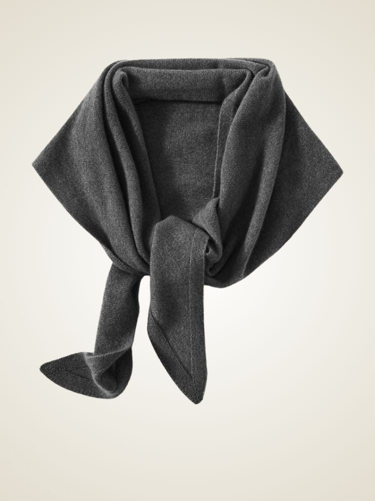 Sarie - Dark Gray Long Cashmere Scarf | The Cashmere Studio