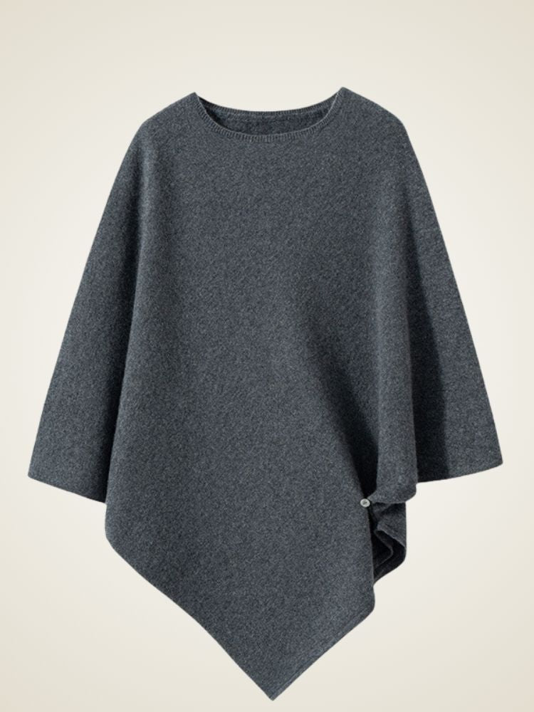 Lysanne - Classic Cashmere Poncho