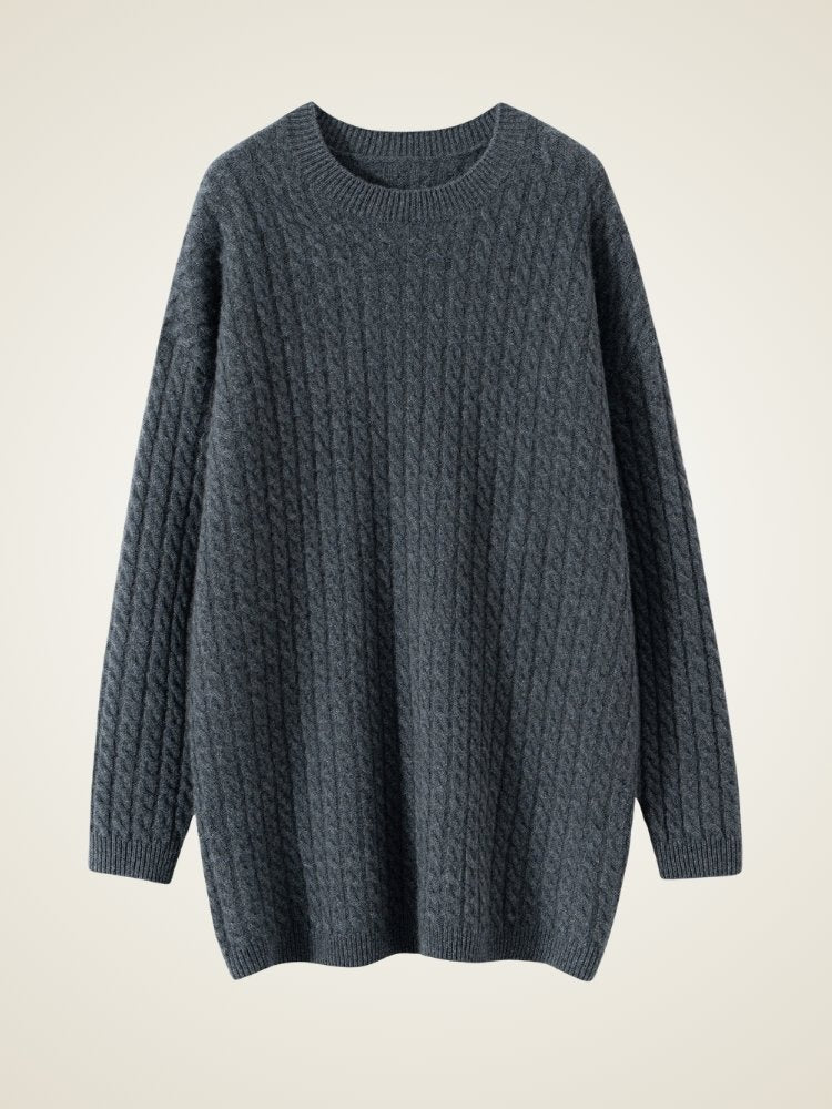 Eirisse - Cable-Knit Cashmere Sweater | The Cashmere Studio