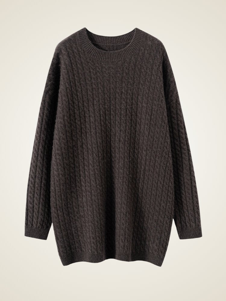 Eirisse - Cable-Knit Cashmere Sweater | The Cashmere Studio