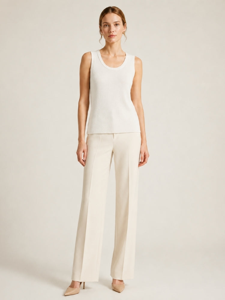Elowra - Sleeveless Cashmere Tank | The Cashmere Studio